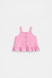 Scallop Trim Cami  Candy Pink  hi-res