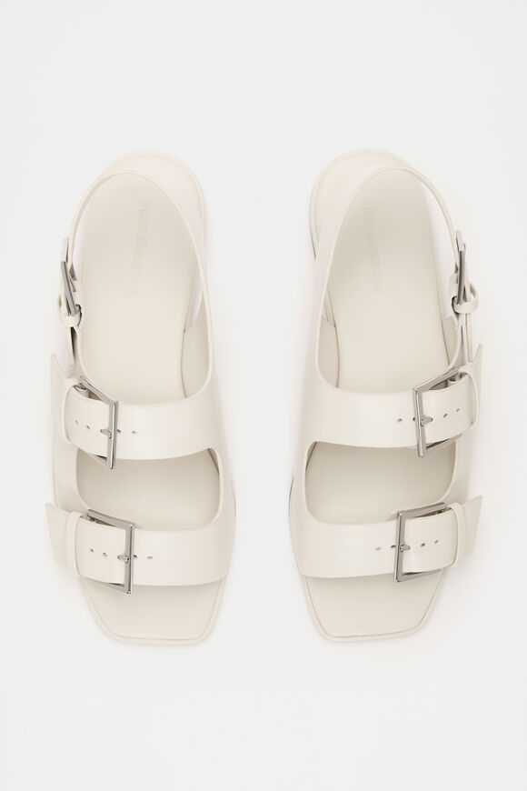 Iris Triple Buckle Sandal  Cream  hi-res