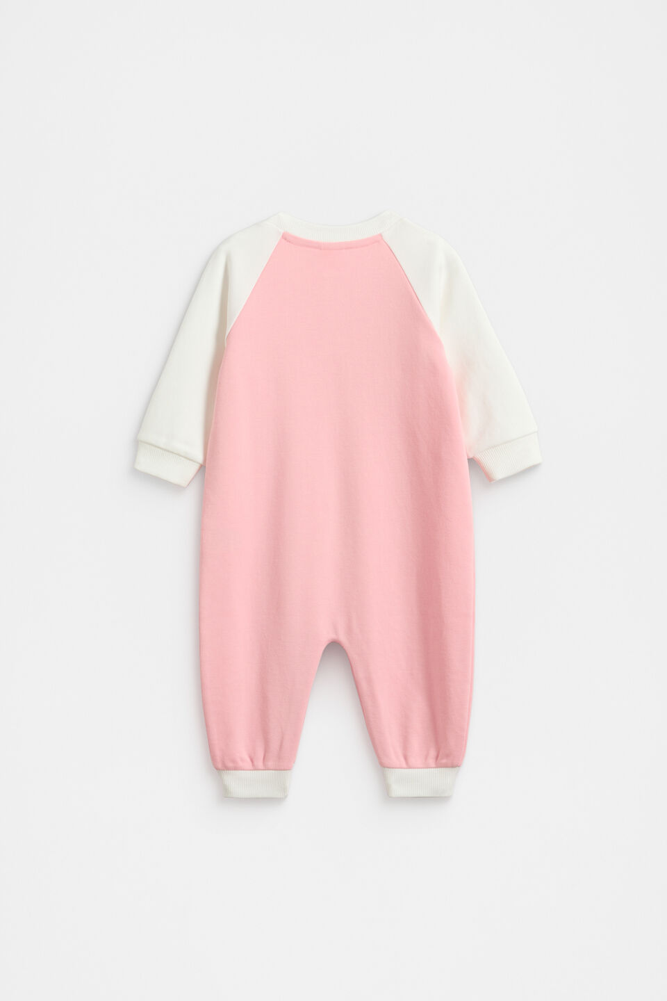 Logo Colourblock Jumpsuit  Rose Pink