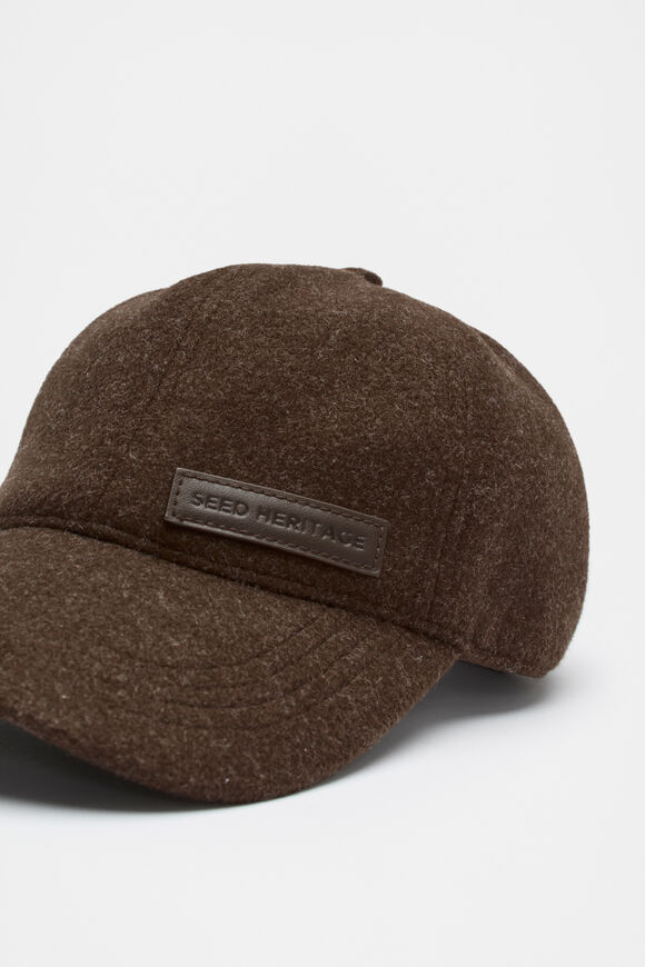 Felt Cap  Dark Espresso  hi-res