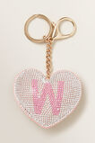 Jewel Initial Keyring    hi-res