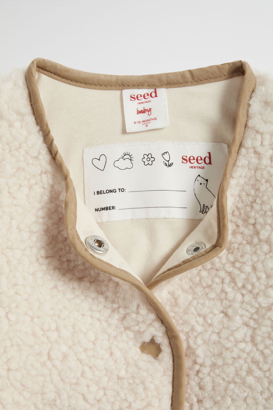 Fleece Jacket  Creme