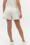 Paperbag Denim Short  Milk  hi-res