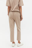 Tapered Leg Tie Pant  Cookie  hi-res