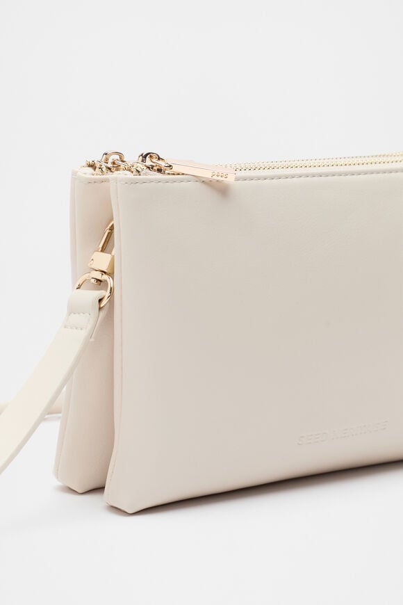 Multi Pocket Crossbody Bag  Oat  hi-res