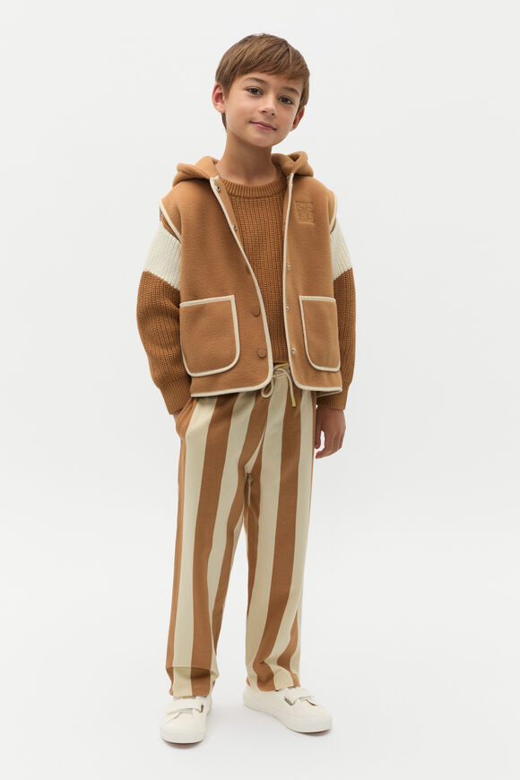 Drop Shoulder Knit  Cinnamon  hi-res