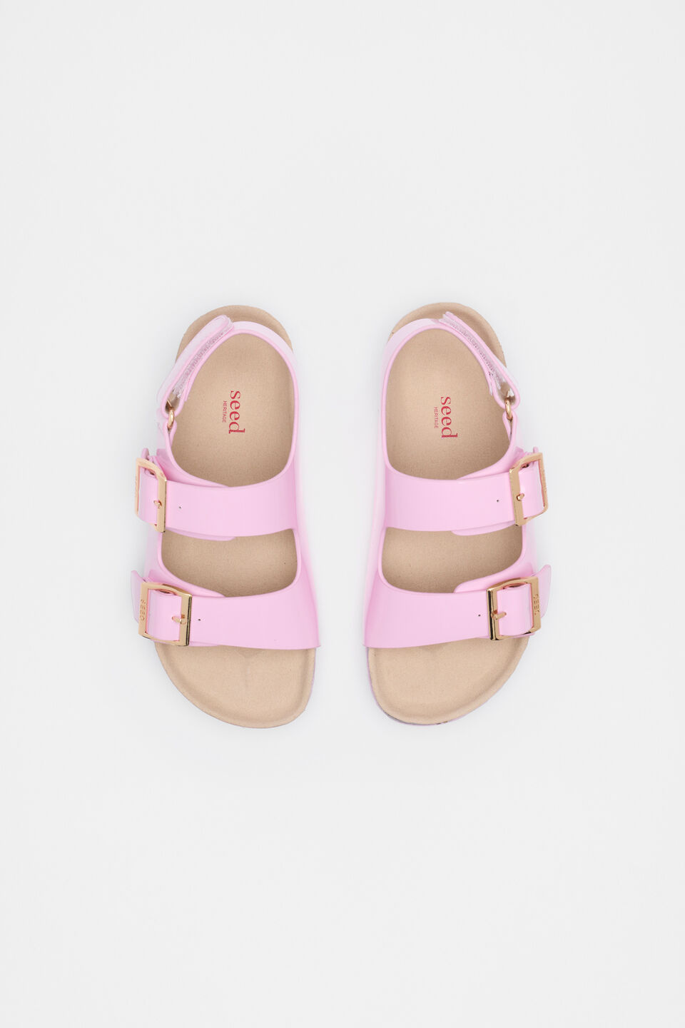 Twin Buckle Slide  Candy Pink