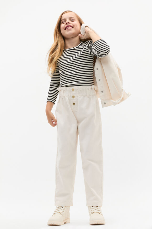 Core Rib Tee  Black Stripe  hi-res