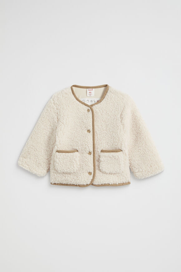 Fleece Jacket  Creme  hi-res