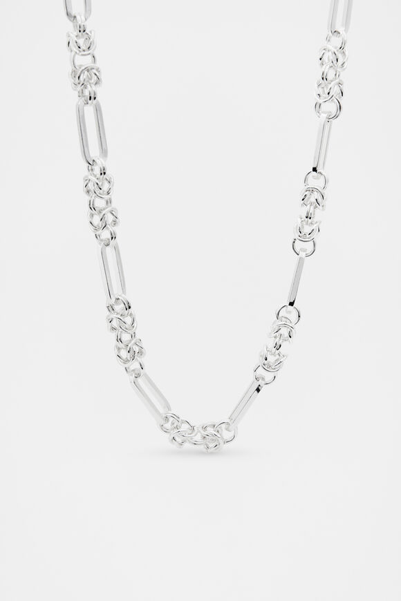 Links Chain Necklace  Silver  hi-res