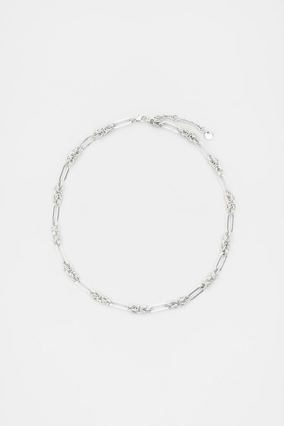 Links Chain Necklace  Silver  hi-res