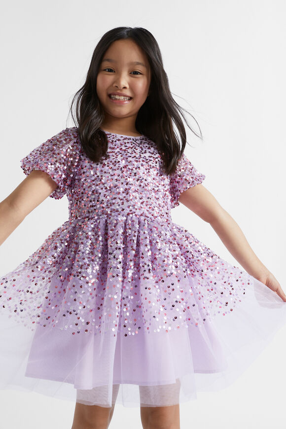 Sequin Dress  Orchid  hi-res