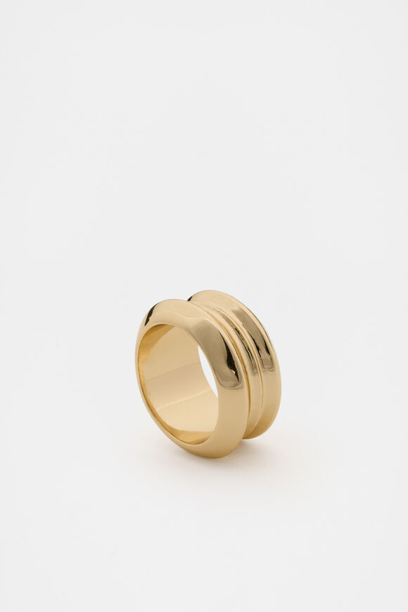 Crooked Ring  Gold  hi-res
