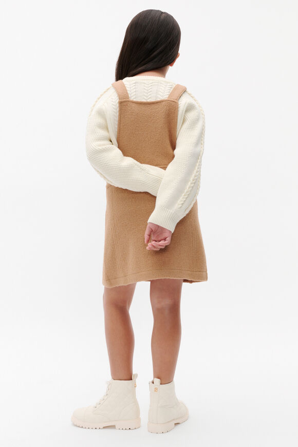 Boucle Pinafore  Salted Caramel  hi-res