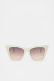Paola Designer Catseye Sunglasses  Cream  hi-res