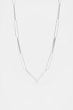 Long Link Necklace  Silver  hi-res