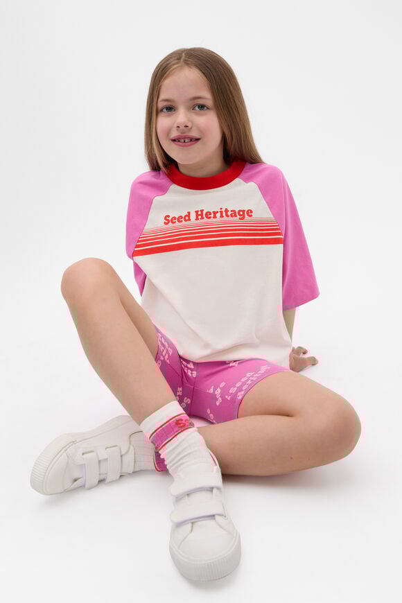 Retro Logo Bike Short  Wild Berry  hi-res