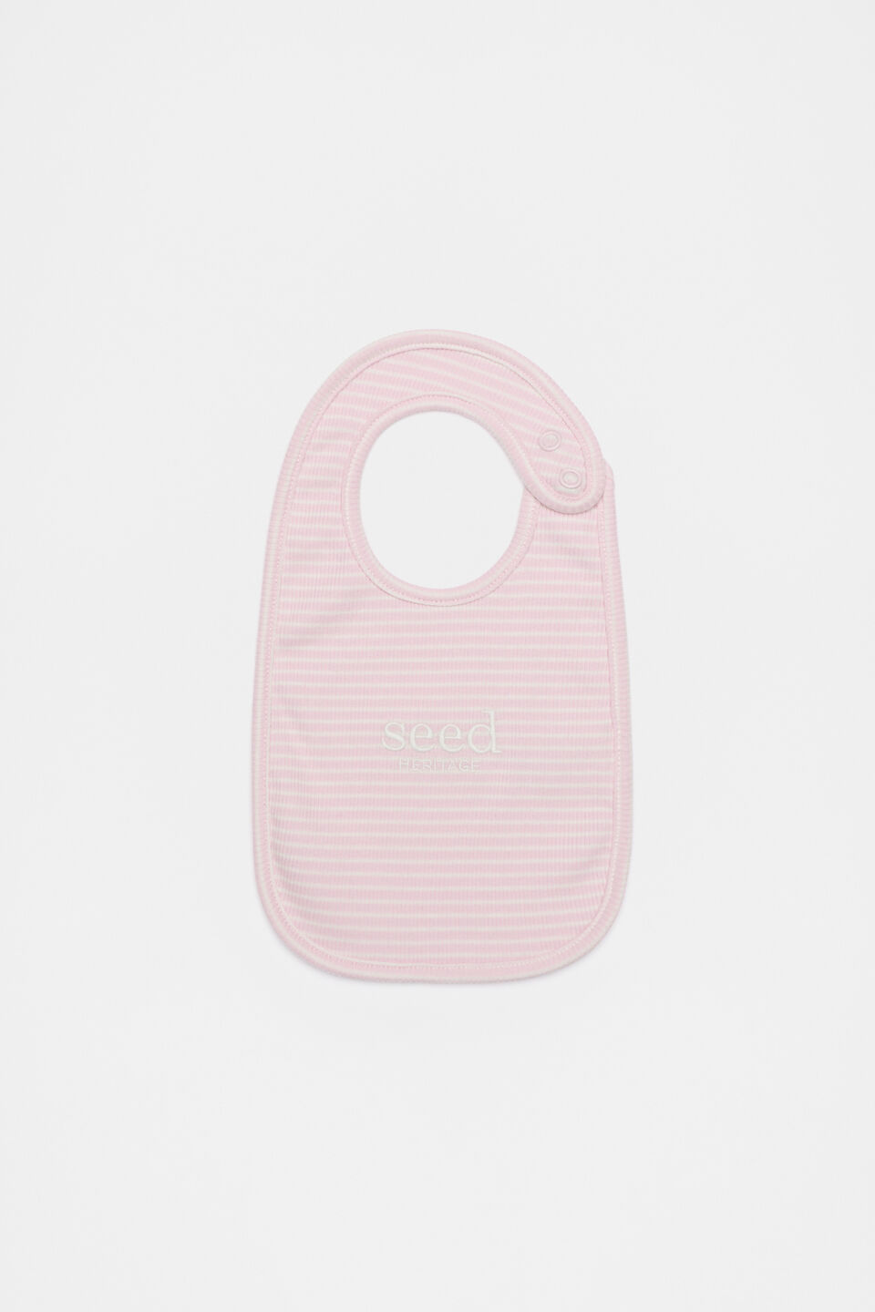 Core Rib Logo Bib  Posie Stripe