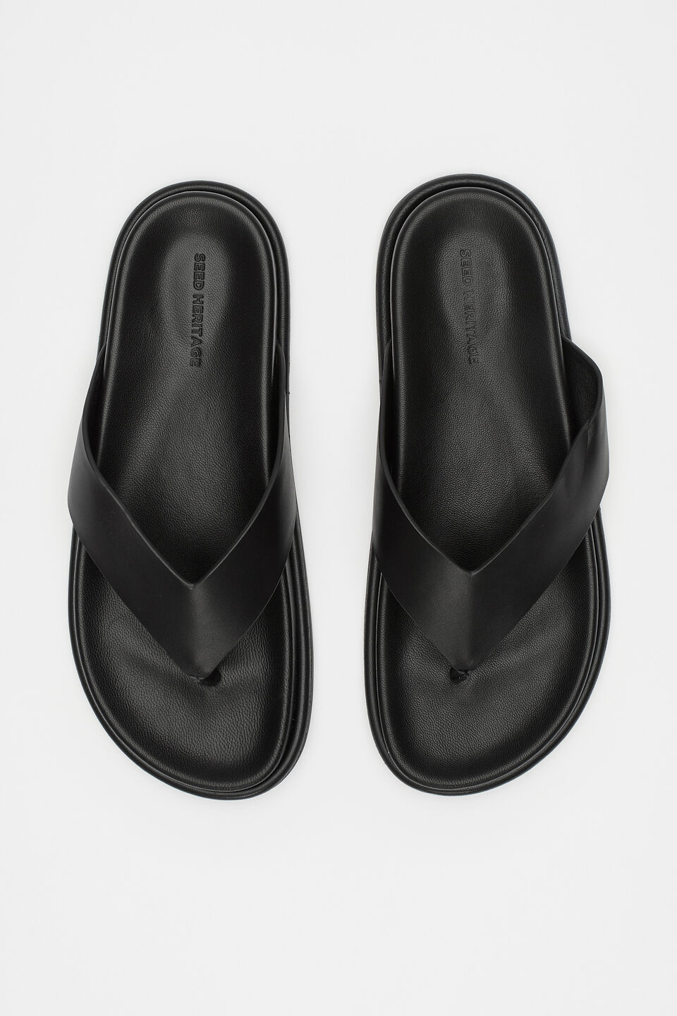 Piper Thong Sandal  Black