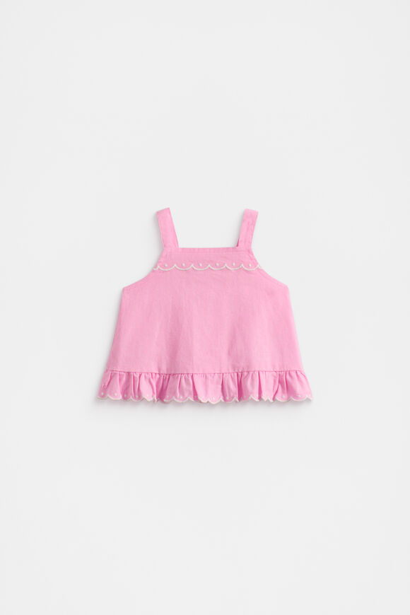 Scallop Trim Cami  Candy Pink  hi-res