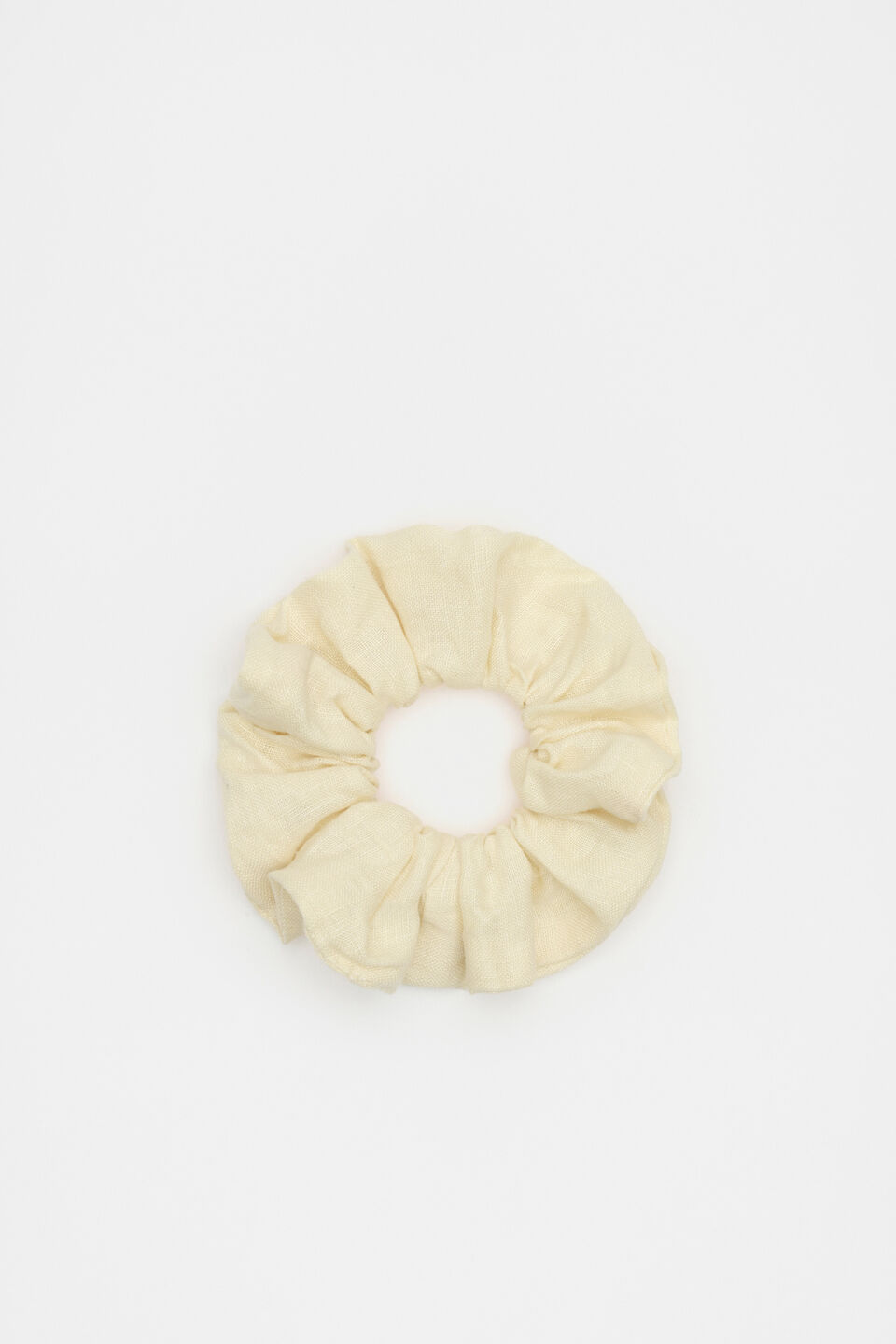 Linen Scrunchie  Shortbread