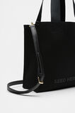 Small Knit Tote  Black  hi-res