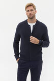 Crewneck Cardigan  Midnight Blue  hi-res
