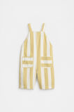 Stripe Button Overall  Desert Sand  hi-res