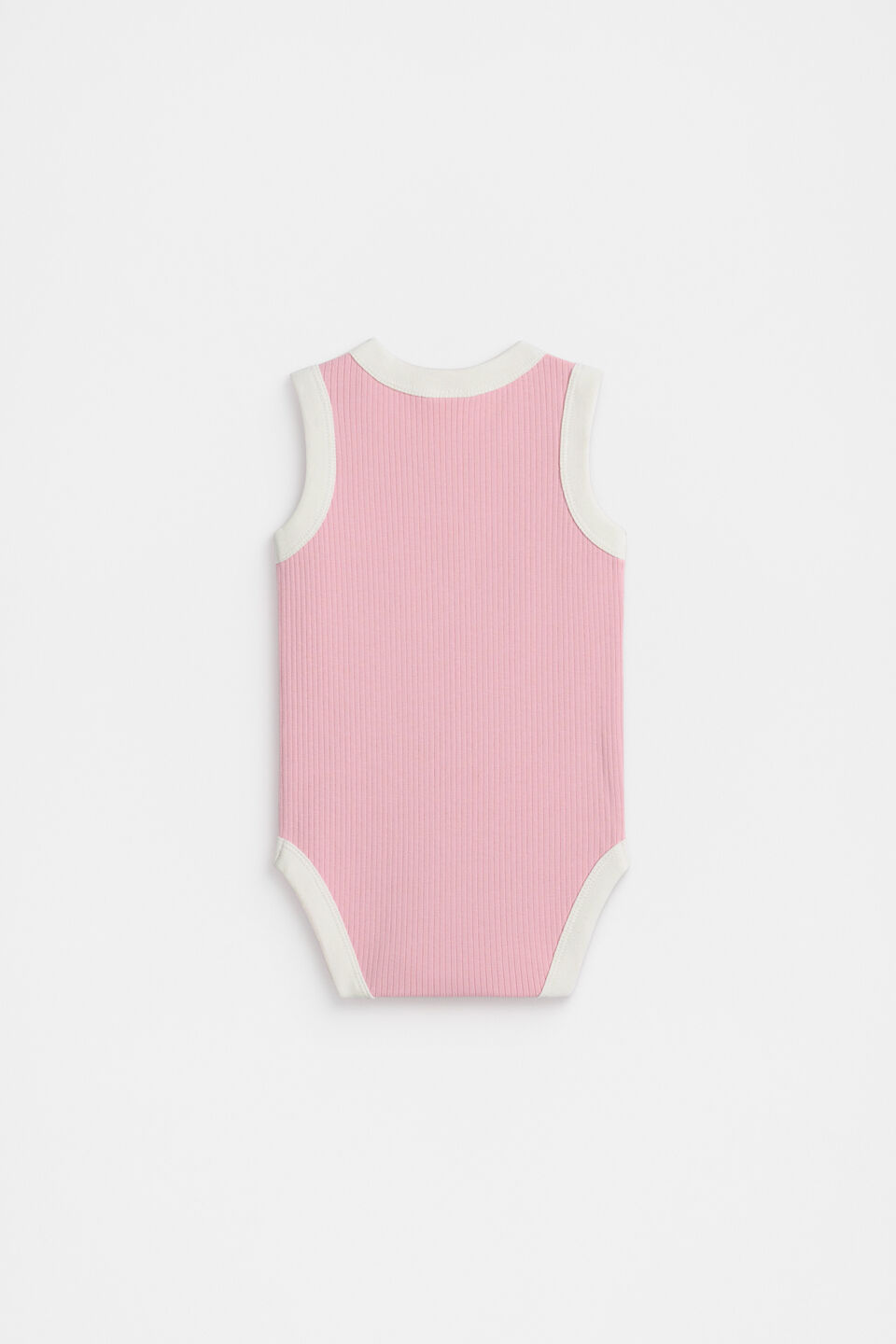 Logo Tank Bodysuit  Bubblegum