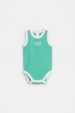 Logo Tank Bodysuit  Jade Green  hi-res