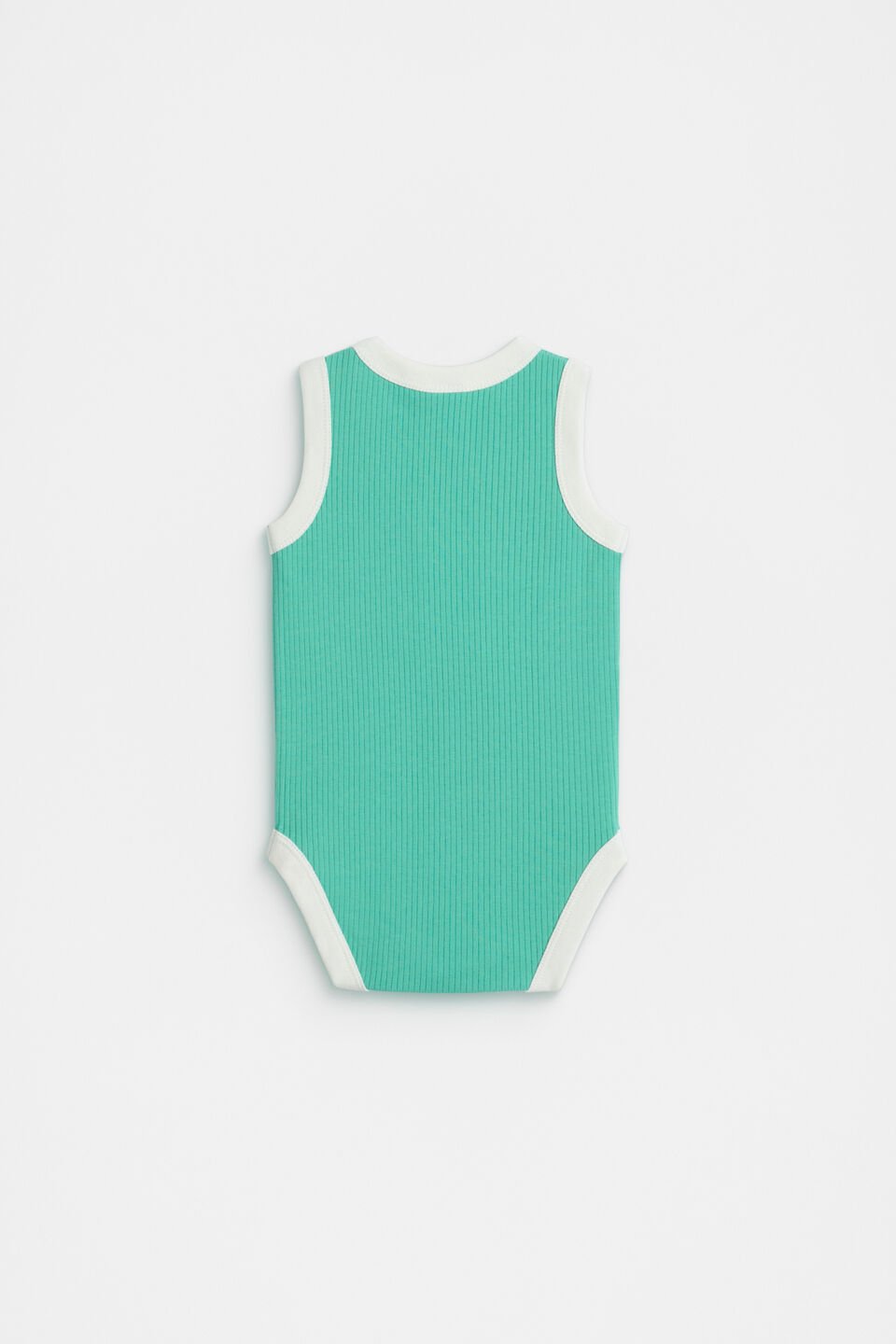Logo Tank Bodysuit  Jade Green