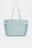 Open Weave Detail Tote  Bluebell  hi-res