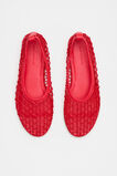 Parker Open Weave Ballet Flat  Electric Crimson  hi-res