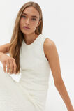 Textured Knit Tank  Cloud Cream  hi-res