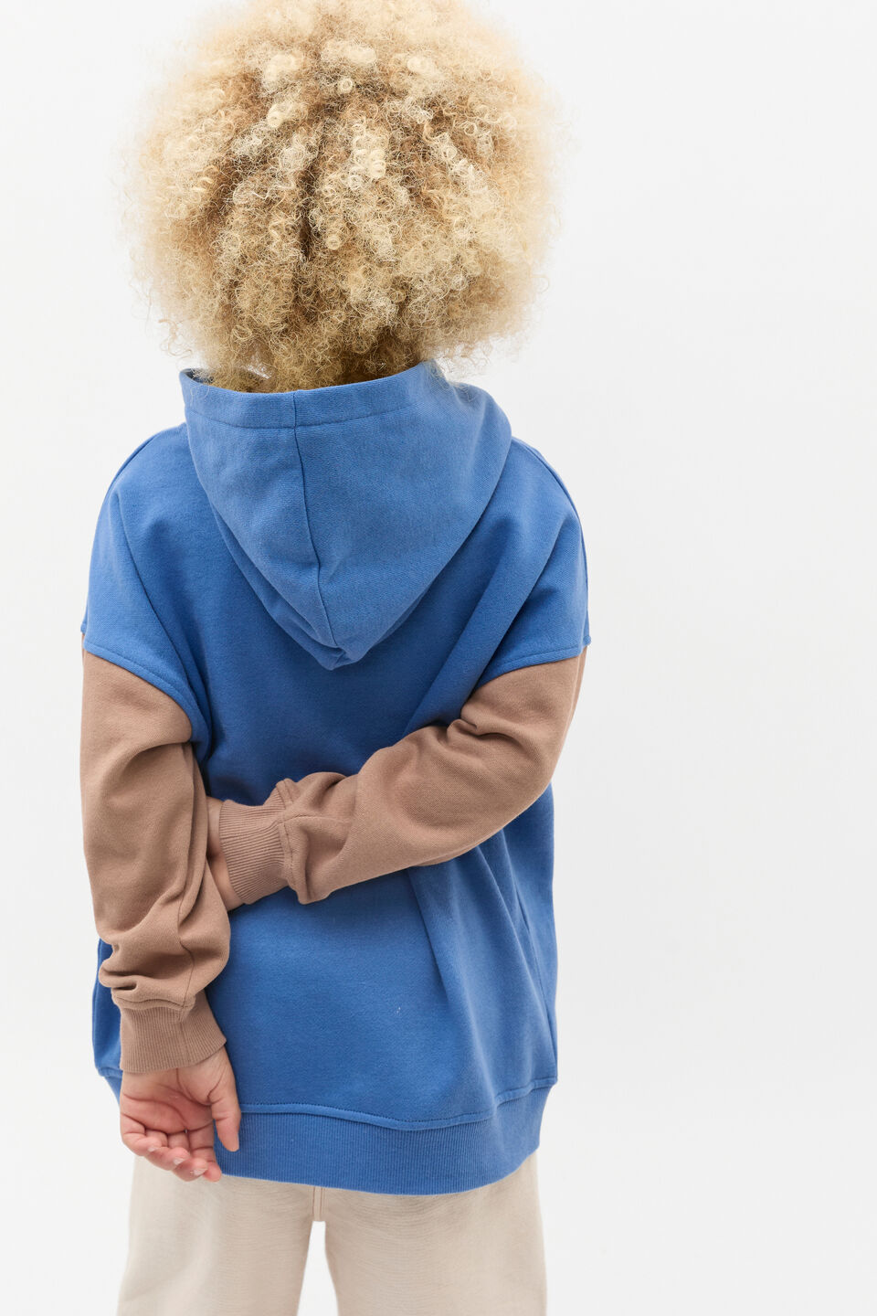 Colourblock Logo Hoodie  Multi