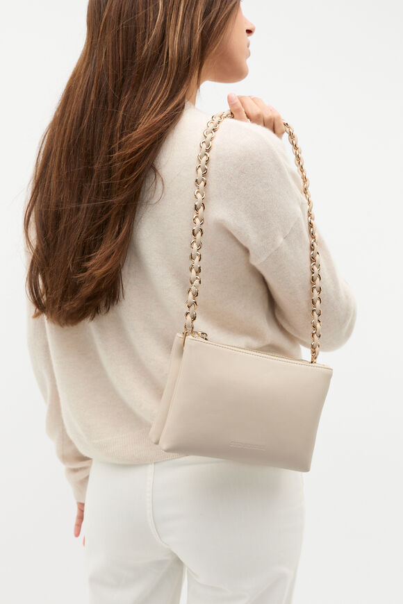 Chain Shoulder Strap  Oat  hi-res