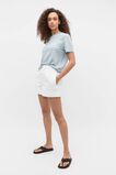 Linen Neat Tee  Bluebell  hi-res