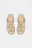 T Bar Bow Sandal  Gold  hi-res