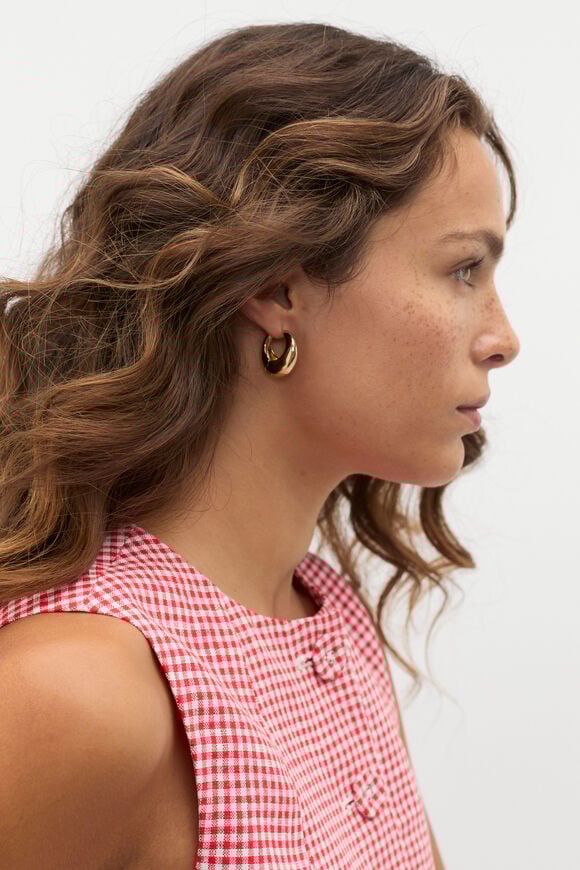 Circle Hoop  Gold  hi-res