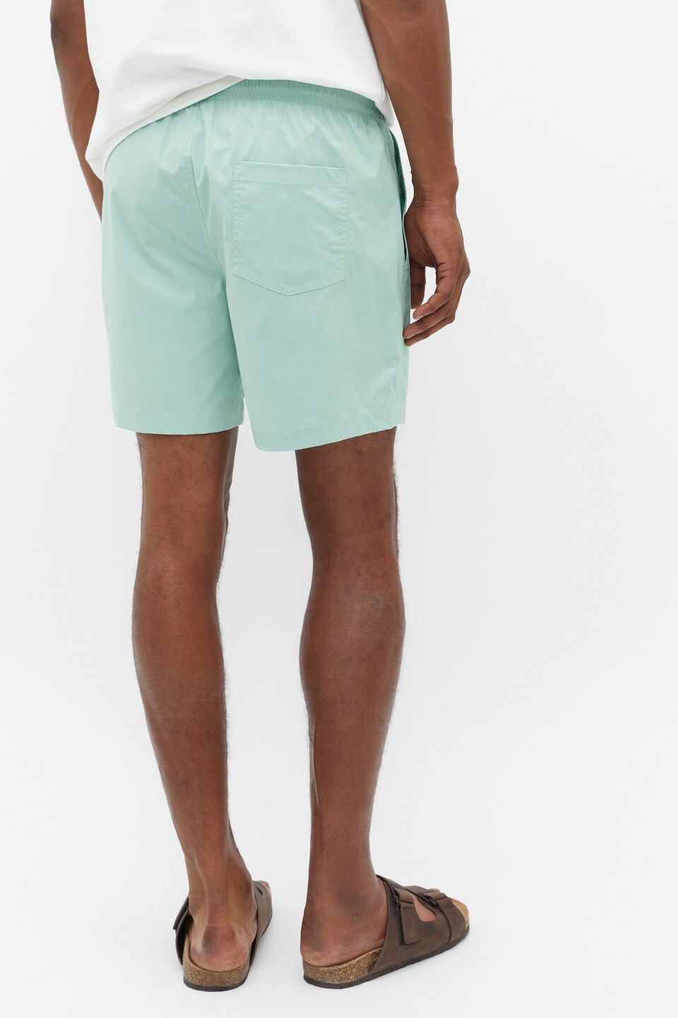 Pull On Short  Seafoam