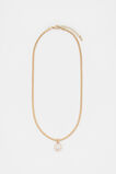 Pearl Pendant Necklace  Gold  hi-res