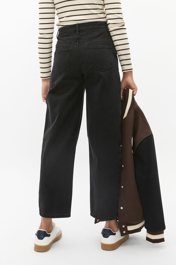 Barrel Jean  Black  hi-res