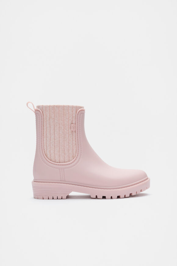 Rib Gusset Gumboot  Rose Petal  hi-res