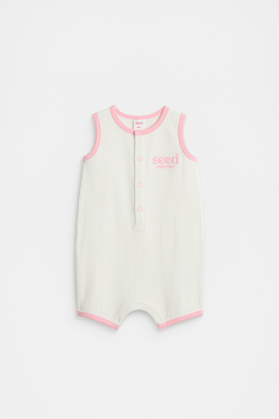 Logo Jumpsuit  Classic Cream