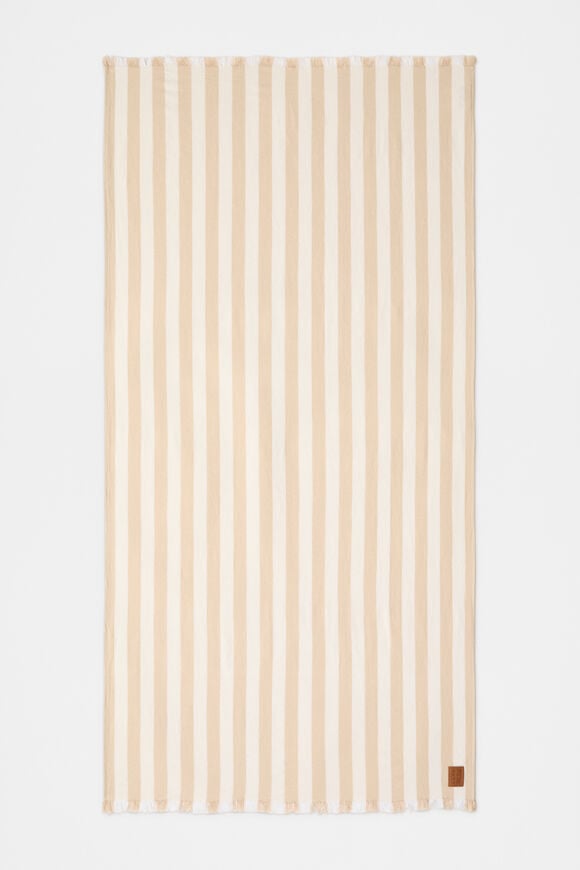 Cotton Turkish Towel  Ecru  hi-res