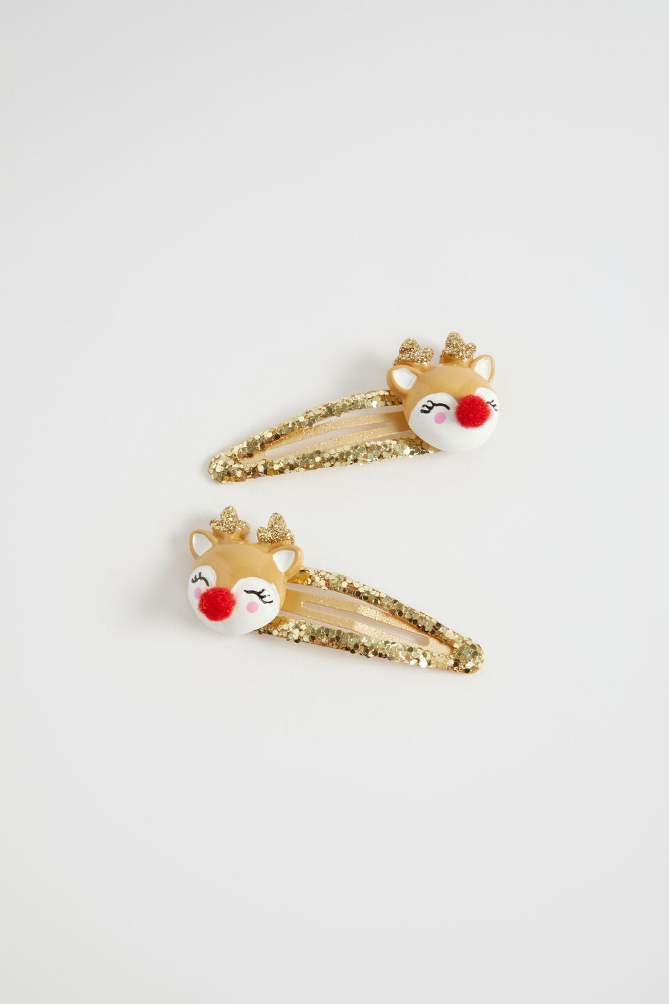 Rudolph Glitter Snaps  Multi