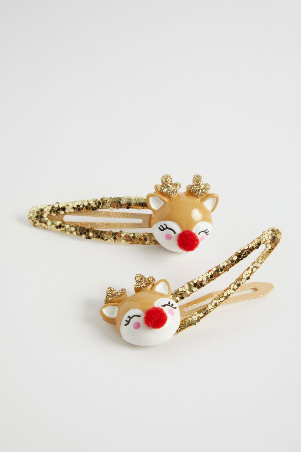 Rudolph Glitter Snaps  Multi