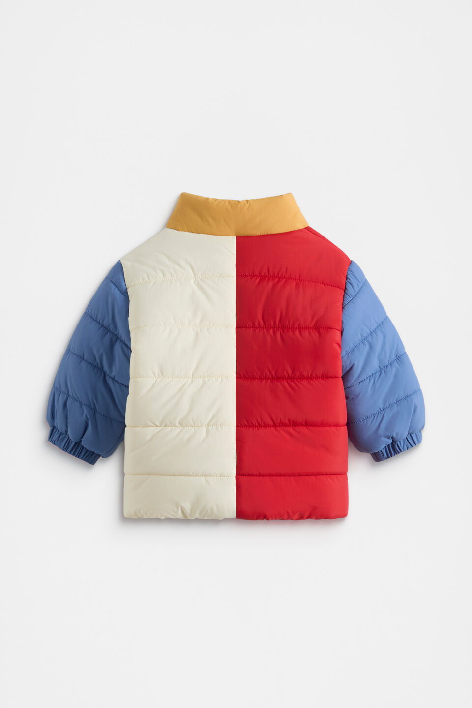 Colourblock Puffer Jacket  Multi