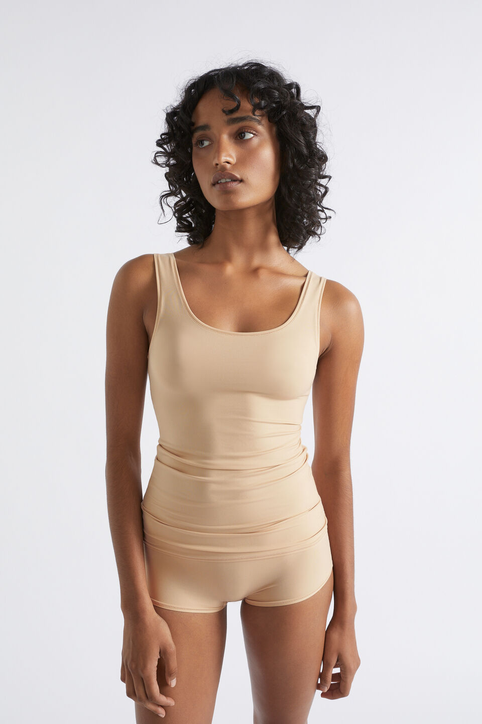 Basic Camisole  Beige