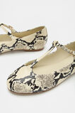 Elsie T-Bar Ballet Flat  Snake Print  hi-res